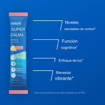 Nello SuperCalm®: Refresca, Relaja, Refuerza tu Enfoque