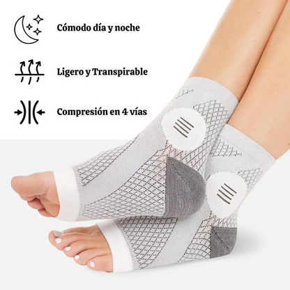 ¡PRODUCTO IMPORTADO! SET X 2 - MEDIAS DE COMPRESIÓN FOOTFLEX