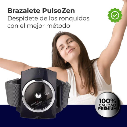 PulsoZen Brazalete Antironquidos: ¡Duerme tranquilo, respira mejor y despierta renovado!